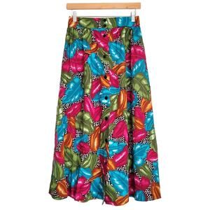 Cristin Stevens Skirt Medium Tropical Vintage